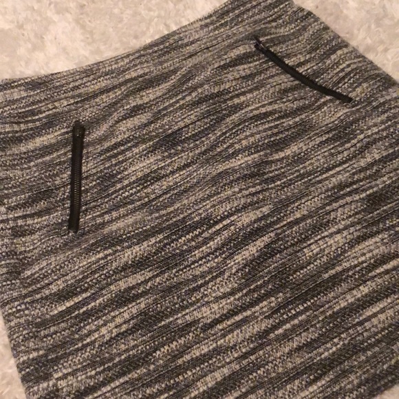 Loft Mini Skirt with Zipper Pockets - Picture 2 of 4